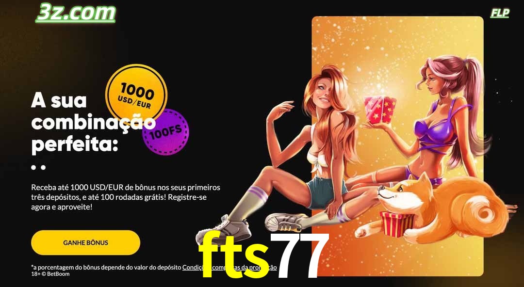 fts77 cassino online Brasil com promoção especial de depósito e jackpots