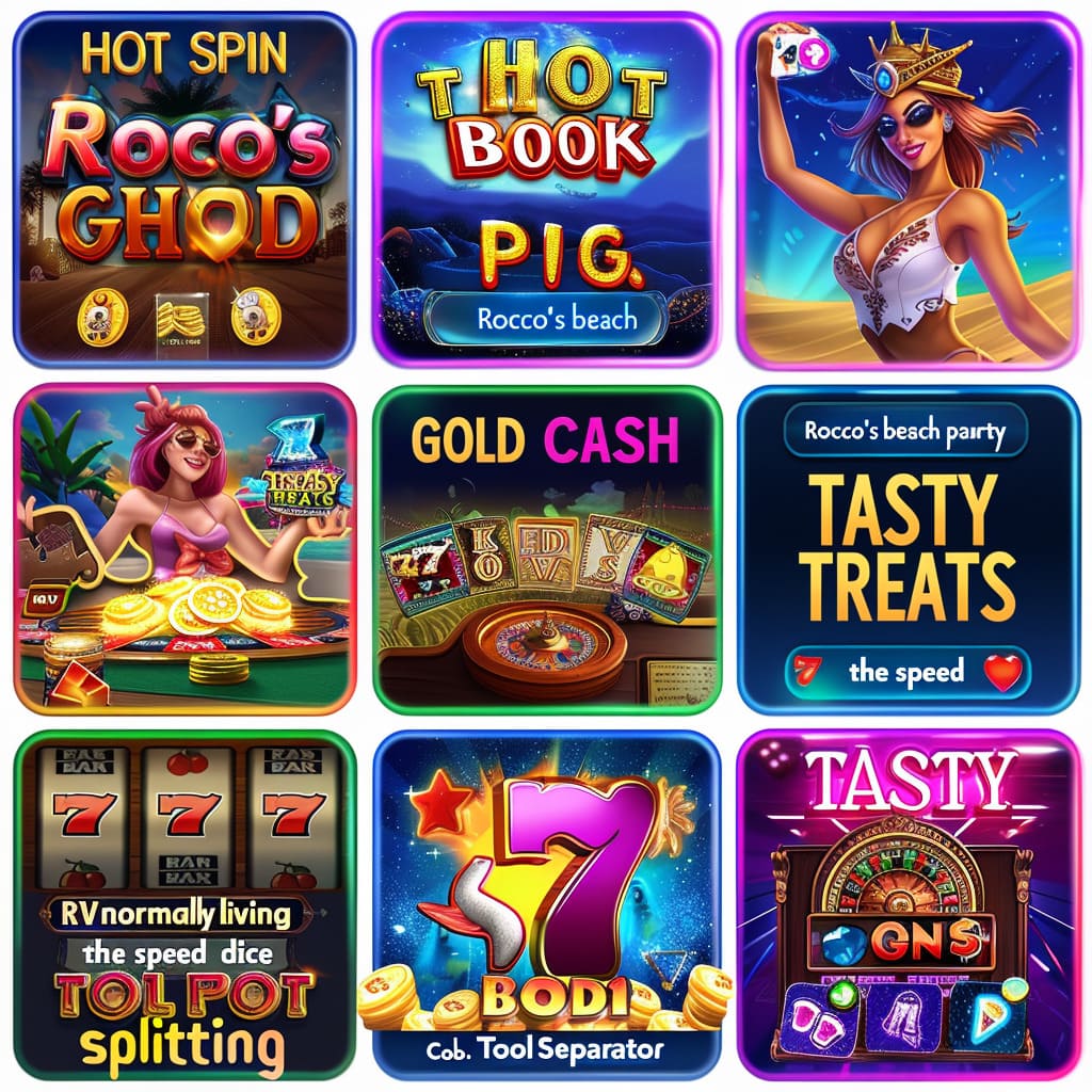 fts77 caça-níqueis online com jogos populares como Hot Spin, Gold Cash e Tasty Treats