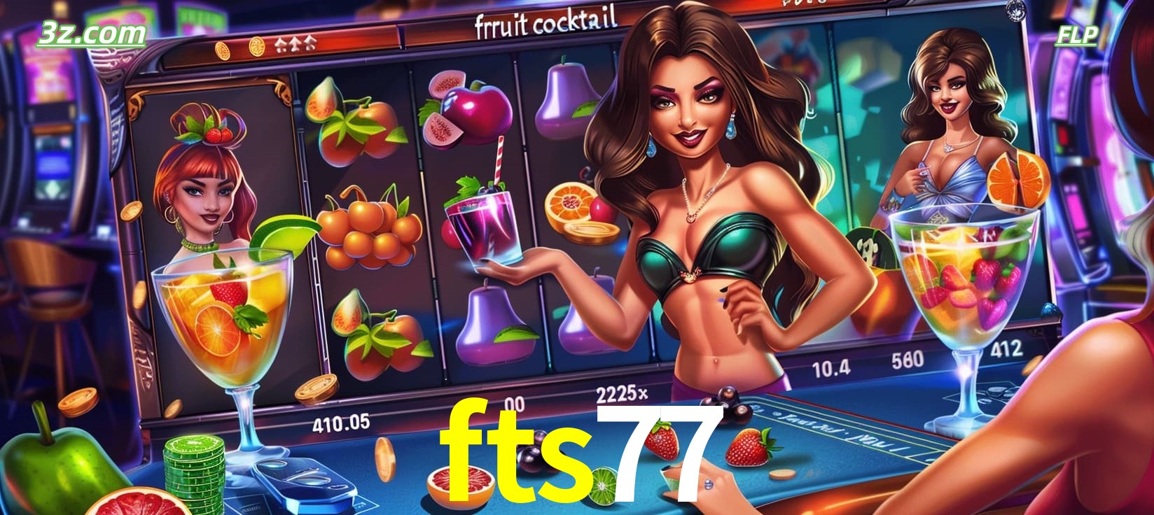 Cassino online fts77 Brasil com slot Fruit Cocktail divertido