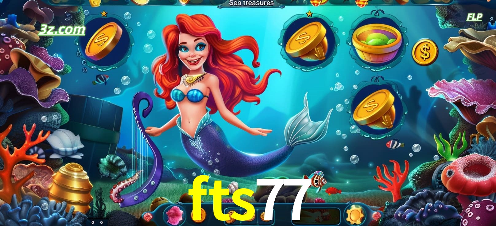 fts77 slots Sea Treasures cassino online com prêmios
